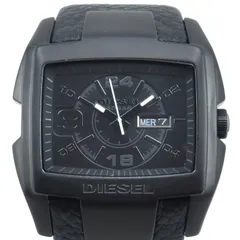 【DIESEL】ディーゼル DZ-1430 ステンレススチール ブラック クオーツ アナログ表示 メンズ 黒文字盤 腕時計