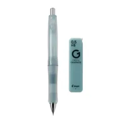 【限定品】PILOT シャープペンシル「ドクターグリップ CL プレイボーダー ミストカラーシリーズ」ミスティグリーン 0.5㎜ 本体＋替芯セット HDGCL-15-PMTG