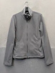 317 ユニクロ グレー フリース ジャケット S