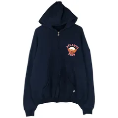 古着 90年代 ラッセル Russell ATHLETIC スウェットフルジップパーカー メンズXXL相当 ヴィンテージ/eaa608239