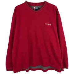 古着 ラルフローレン Ralph Lauren CHAPS チャップス Vネック ロングTシャツ ロンT メンズXL相当/eaa608335