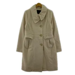 UNTITLED アンタイトル ウール混コート size3/ライトベージュ