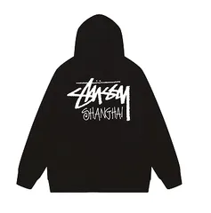 【新品未使用】STUSSY ステューシー ベーシック ジップパーカー BASIC STUSSY ブラック男女兼用