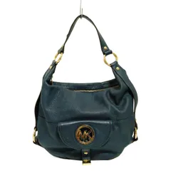 MICHAEL KORS(マイケルコース) ショルダーバッグ - ネイビー レザー