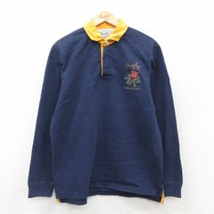 希少 ラルフローレンラグビー レースアップ ラガーシャツ ナス紺 XL 希少 ラルフローレンラグビー レースアップ ラガーシャツ ナス紺 XL