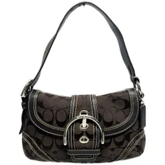 COACH コーチ ショルダーバッグ シグネチャー ソーホー ショルダー調節 ワンショルダー セミショルダー 10296 ブラウン