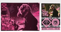 MAN WITH A MISSION マンウィズアミッション マンウィズ MWAM 15th ANNIVERSARY 2026 一番くじ クリアファイル ステッカー セット スペアリブ LIVE版 