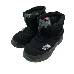186000 THE NORTH FACE ザ・ノースフェイス ヌプシ ブーティー ウール ショート NF51787  23cm ブラック