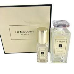 186000 JO MALONE LONDON ジョーマローンロンドン バスオイル&コロン English Pear& Freesia 30ml Peony & Blush Suede 9ml  2点まとめ売り