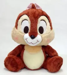 【中古】ぬいぐるみ チップ ギガジャンボ赤いほっぺのぬいぐるみ 「チップとデール」
