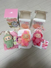 POP MART ラブブ マカロン ハイライト ぬいぐるみ キーホルダー 3個 まとめ
