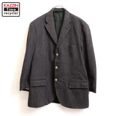 80s vintage RALPH LAUREN カシミヤ混 3つボタン テーラードジャケット メンズ 表記42Rサイズ