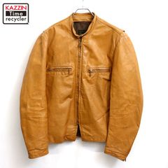 Brooks Brothers 本革ブラウンジャケット S - メルカリ