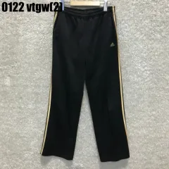 アディダス ブラック トレーナー ズボン 金色 LINE