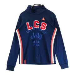 サイズ：M LE COQ GOLF ルコックゴルフ  ハイネック 長袖Tシャツ  ネイビー系 [240101568645] ゴルフウェア レディース ストスト
