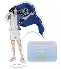 [중고] 아크릴 스탠드 아크릴 패널 흔적 경고 아크릴 피규어 flag ver. [신 테니스의 왕자님 POP UP SHOP]