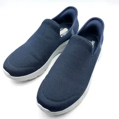 【え沖】 SKECHERS スケッチャーズ Slip-ins メンズスリップインズ ゴーウォークフレックス ノーハンズ ネイビー ウォーキングシューズ 26.5cm MD0S01028