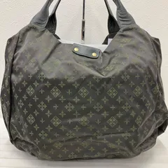 8727　russet ラシット　ハンドバッグ　トートバッグ　カーキ　オリーブ　グリーン　ナイロン　レザー　大きめ　大容量　レディース　シンプル　カジュアル　きれいめ　ポケット多数