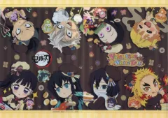 【中古】クリアファイル 集合 A4ダブルポケットクリアファイル 「鬼滅の刃×ufotable Cafe×マチ★アソビCAFE バレンタイン＆ホワイトデーイベント2025 後期」