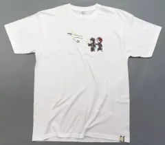 【中古】Tシャツ 竈門炭治郎＆時透無一郎(かみひこうき) Tシャツ ホワイト Mサイズ 「鬼滅の刃 全集中展 刀鍛冶の里編・柱稽古編」
