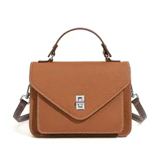 【在庫処分】人気 手持ち 肩掛け 斜め掛け おしゃれ シンプル カジュアル コンパクト 軽量 通勤 小さめ スクエア型 斜め掛けバッグ ハンドバッグ 2way レディース 本革 ショルダーバッグ [MFFOR]