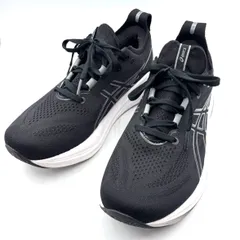 【え沖】asics アシックス GEL-NIMBUS 26 ゲルニンバス ブラック×グラファイトグレー ランニングシューズ 26cm MD0S01030