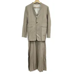 OUTERSUNSET(アウターサンセット) ワンピーススーツ レディース美品  - グレーベージュ