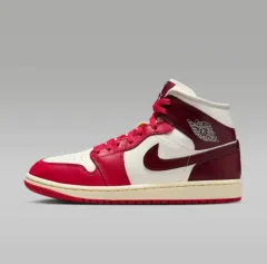 新品) NIKE エアジョーダン1 ココナッツミルク チーム レッド BQ6472 119