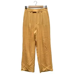 JOURNAL STANDARD L’essage (ジャーナルスタンダードレサージュ)NEW バックサテンワイドパンツオレンジ38