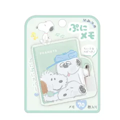 ひみつのプニメモ SNOOPY スヌーピー crux (むぎゅっと) [むぎゅっと]