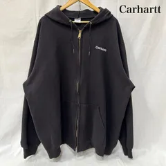 カーハート MIDWEIGHT HOODED ZIP-FRONT SWEATSHIRT フード ジップパーカー 裏起毛 k122 メンズ XXL ISItems【USED】【古着】【中古】50151390