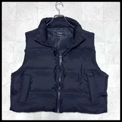 ZARA ザラ パフベスト ダウンベスト ブラック XL ビッグサイズ