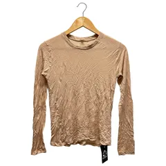 BASERANGE (ベースレンジ) ▲ ① 22070910006930 ロングスリーブTEE レディース ベージュ S