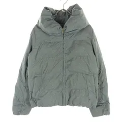 美品 YECCA VECCA イェッカヴェッカ 長袖 中綿ジャケット F グレー レディース 古着