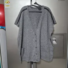 BERENICE ウール オーバーサイズ ロング丈 ニットカーディガン