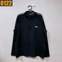 100 ザノースフェイス ハーフジップ 長袖 Tシャツ