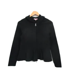 トッカ TOCCA パーカー ジップアップ フレア シンプル M ブラック 黒 /KT12のサムネイル