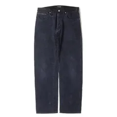 GOOD ENOUGH グッドイナフ パンツ ネイビー 紺 サイズ:3 | レザーコンビ コーデュロイパンツ | ボトムス ズボン【メンズ】【中古】のサムネイル