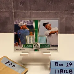 2008 Upper Deck SP Game Used Matt NeSmith Andrew Landry Dual Game-Used Golf Memorabilia ジャージ カード