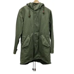 FRED PERRY(フレッドペリー) コート サイズS メンズ - ダークグリーン 長袖/ジップアップ/冬