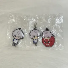 (未開封) HUNTER×HUNTER キルア ラバーストラップ キーホルダー ガチャ 1弾 2弾 3弾 まとめ