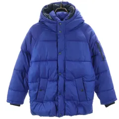 Gap kids ギャップキッズ 中綿ジャケット 11/12 ブルー系 キッズ 古着