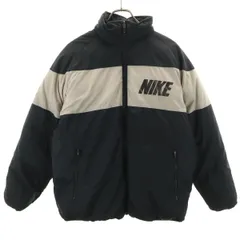 NIKE ナイキ リバーシブル ダウンジャケット M ブラック メンズ 古着
