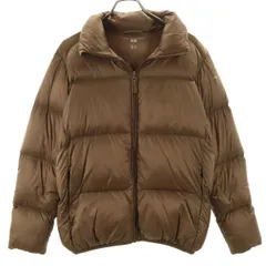 UNIQLO ユニクロ ウルトラライトダウンジャケット M ブラウン メンズ 古着