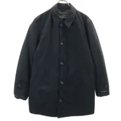 Eddie Bauer エディーバウアー ステンカラーコート M ブラック ライナー付き メンズ 古着