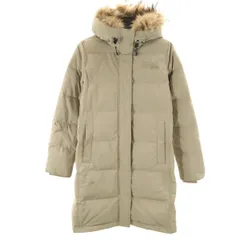 FIRSTDOWN ファーストダウン ダウンコート S ベージュ レディース 古着