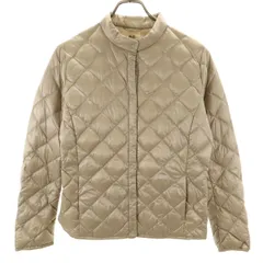 UNIQLO ユニクロ ウルトラライトダウンジャケット L グレージュ レディース 古着