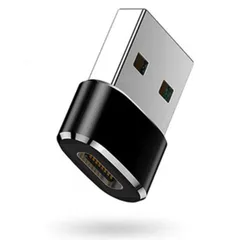 TypeC to USB A 変換アダプター USB Type-C 変換アダプタ 超小型 データ転送 充電対応 USB C to USB A 変換アダプタUSB Cメス-USBオス変換アダプタ 爆買
