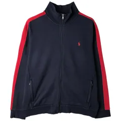 古着 ラルフローレン Ralph Lauren Polo by Ralph Lauren フルジップスウェットシャツ トレーナー メンズXL相当/eaa609023