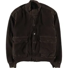 古着 バルスタージャケット 中綿入り スエードレザーブルゾン メンズL相当/eaa609592